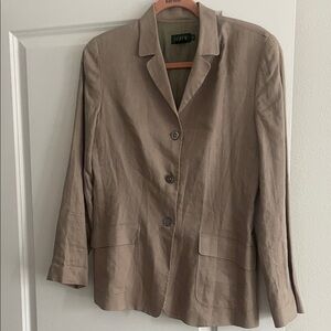 Women's Tan Blazer